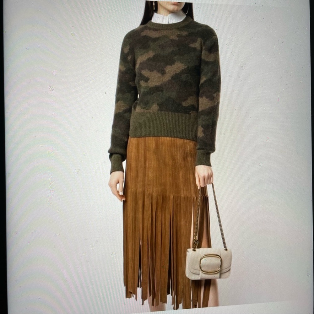 POLO Ralph Lauren Camo Alpaca Wool Sweater Sz.M NWT